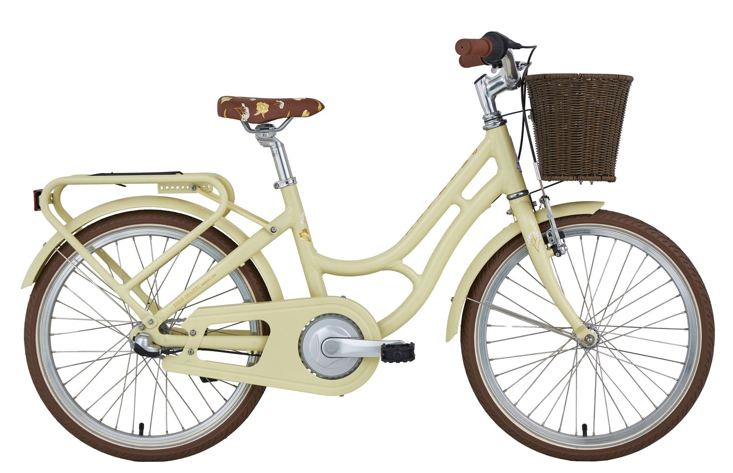 Monark Lill-Karin 20" 3vxl - Ljusgul