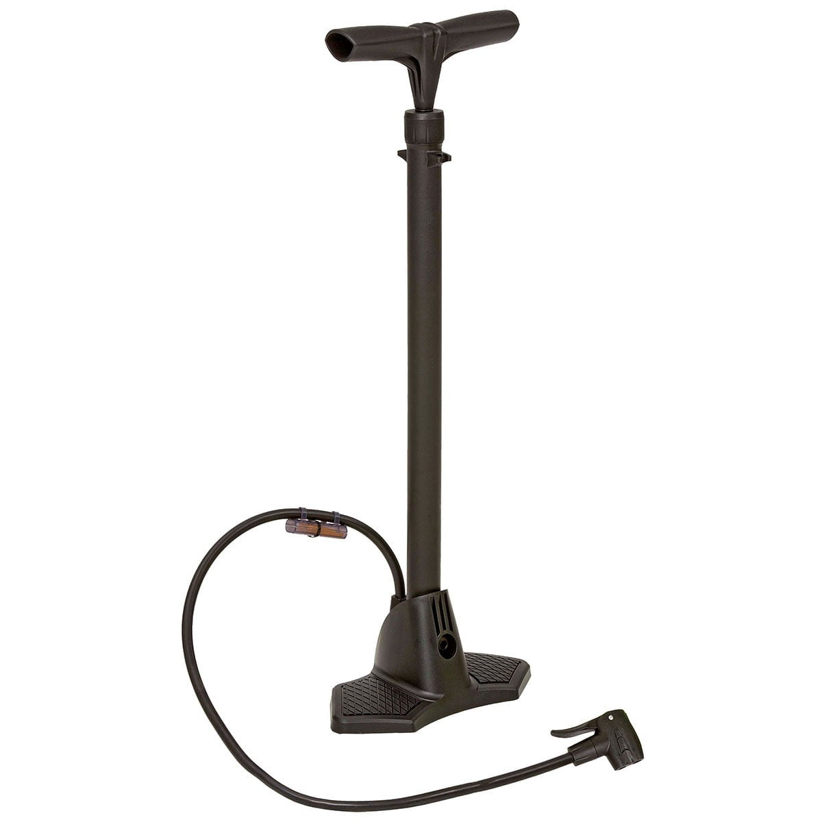 TEC Fotpump Pressus med mätare inkl.adapter