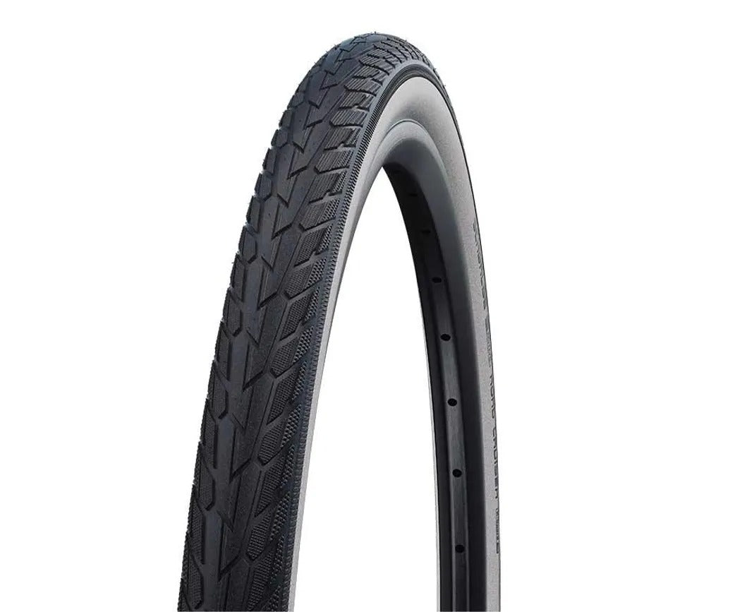 Schwalbe Road Cruiser Green K-Guard 27x1 1/4" (28/32-630) svart/vit