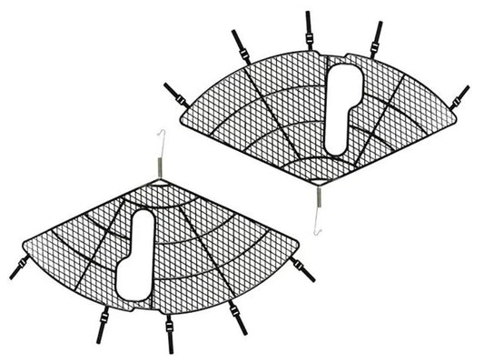 Rock/kjolskydd Cavo till Damcykel Svart